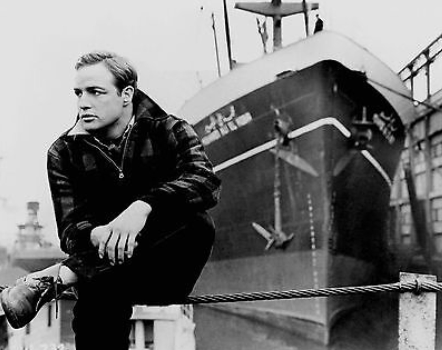 He almost drowned on set 